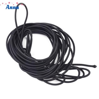 Shock New Bungee Black Elastic 4mm Bracelet Cord Core Kayak Beading 10m Rope US