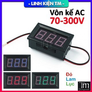 Vôn Kế Xoay Chiều 70-500VAC 2 Dây 0.56 Inch