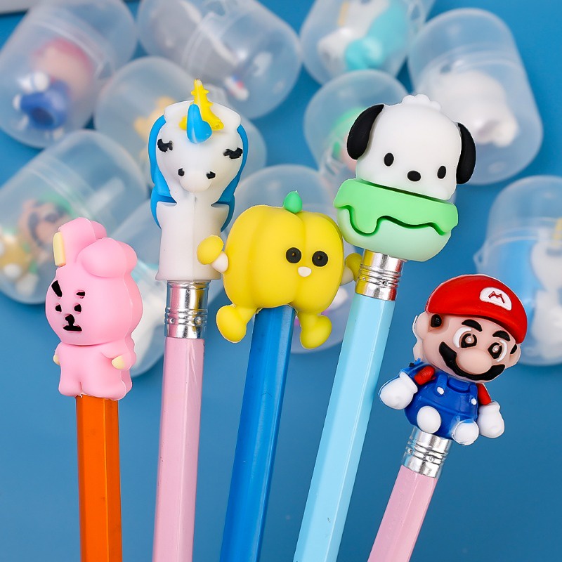 Đồ Chơi Trứng Búp Bê Hoạt Hình / Hộp Mù Động Vật mini / Vỏ Bút Chì / Hộp Trang Trí Tiệc Tùng / Hộp Trang Trí Nhà Ở