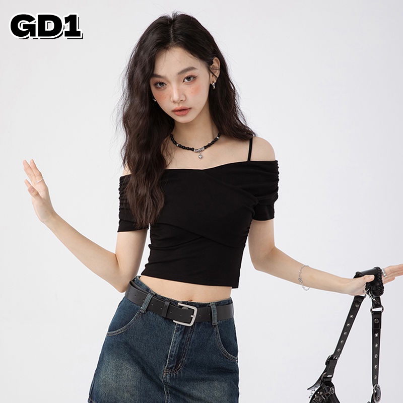 Girl's Paradise.VN áo phông áo thun nữ croptop baby tee Cổ điển Dễ thương Fashion thời trang A29J1ZC38Z230922