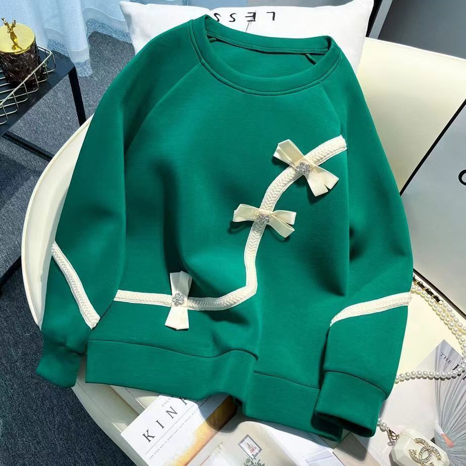 Áo Sweater Dáng Rộng Phong Cách Hàn Quốc Thời Trang Thu Đông Hàng Mới Dành Cho Bé Gái