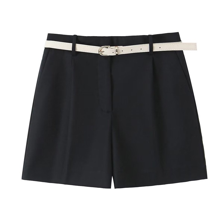 Quần Short Xếp Ly Eo Cao 23 Thời Trang Mùa Hè Hàng Mới 234387074