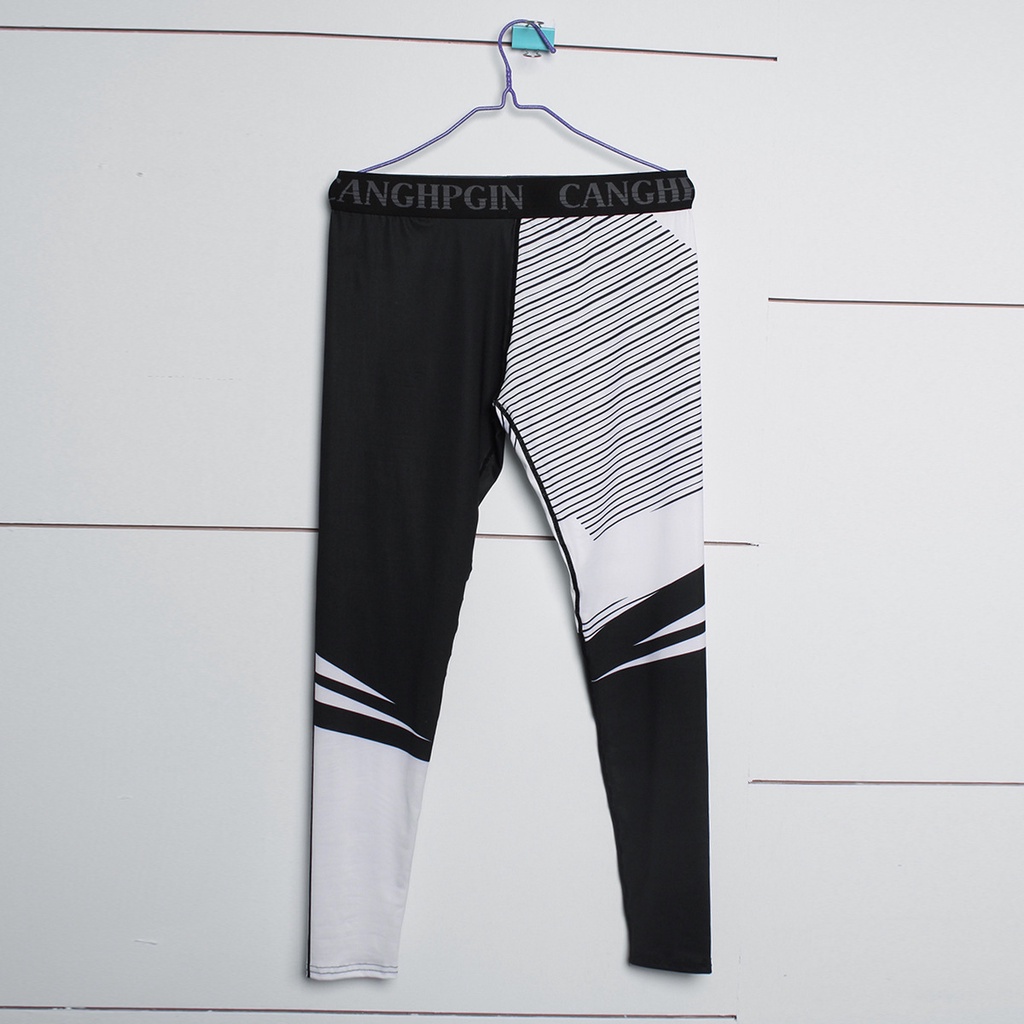 Bbb Quần Legging Thể Thao Chạy Bộ Tập yoga Dài Nén Nhanh Khô Cho Nam