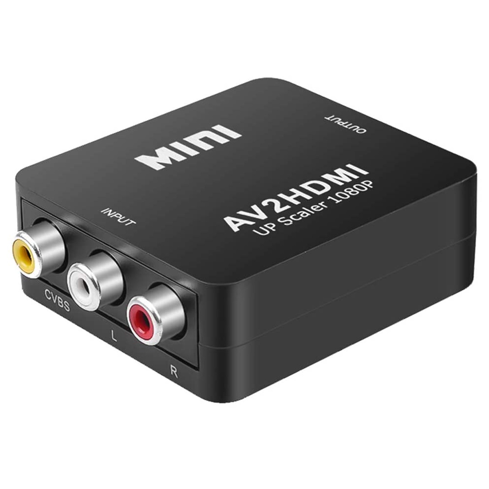 Bộ Chuyển Đổi Âm Thanh / video hd 1080p rca av Sang hdmi av2hdmi av Kèm Cáp usb