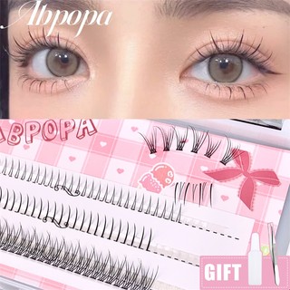 Abpopa lông mi giả đuôi cá nhẹ nhàng và mắt to