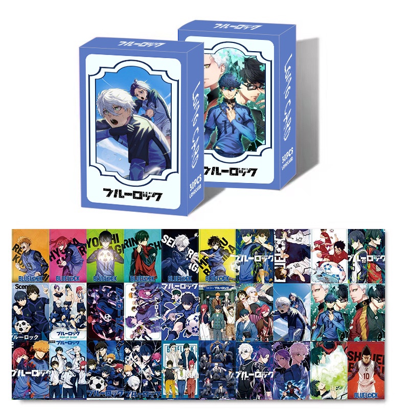 OSHI NO KO NARUTO BLUE LOCK Lomo Card Photocard 30pcs/box