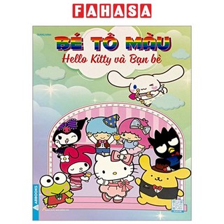 Sách bé tô màu - hello kitty và bạn bè