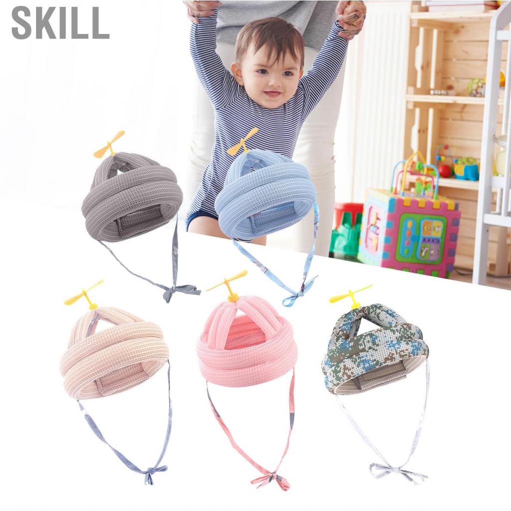 Skill Baby Safety   Soft Adjustable Toddler Head Protection Hat for Crawling