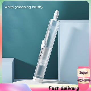 1 bộ bàn chải đánh răng gấp gọn sáng tạo du lịch: hộp đựng bàn chải đánh răng và đầu bàn chải đánh răng