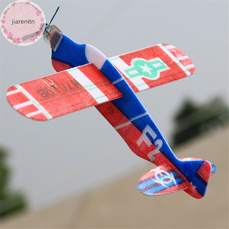 Jiarenitn Đồ Chơi Máy Bay Xốp Ném Tay 19cm Cho Bé vn