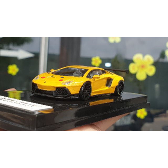 Xe Mô Hình Lamborghini Aventador 1.0 1:64 JEC
