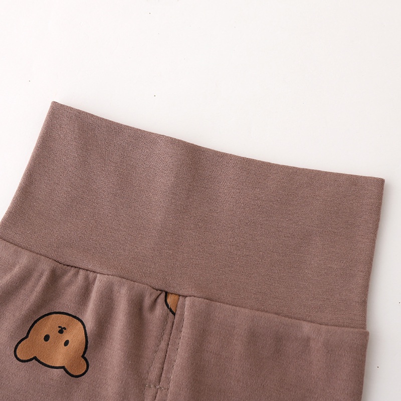 Bộ Đồ Ngủ cotton Tay Dài Dễ Thương Dành Cho Bé Trai Gái 0-3 Tuổi