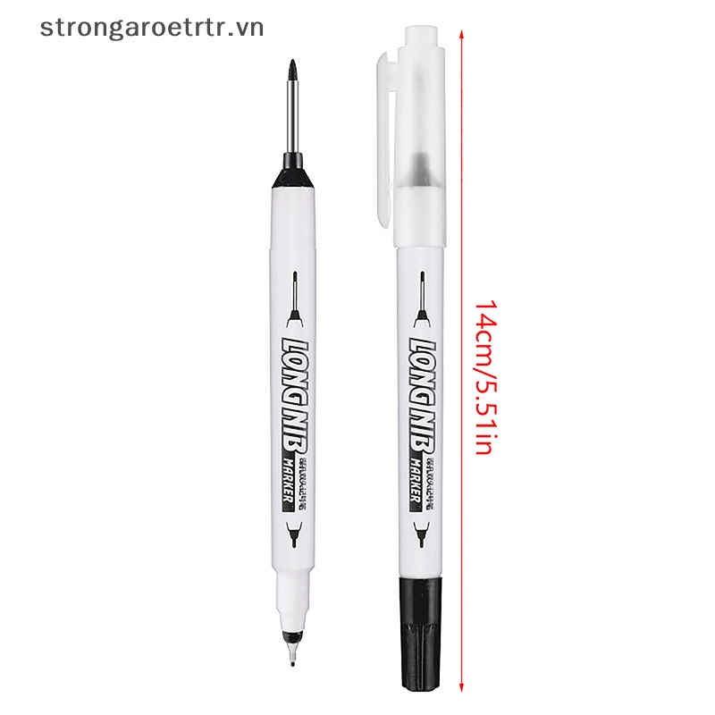 Bút Đánh Dấu Lỗ Sâu Mực Dài 20mm Màu Đỏ / Đen / Xanh Dương Sáng Tạo Đa Năng Trang Trí Nhà Tắm