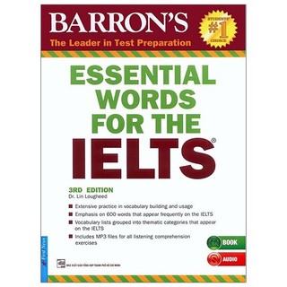 Sách - BARRON'S ESSENTIAL WORDS FOR THE IELTS (Tái Bản Mới Nhất) (First News)