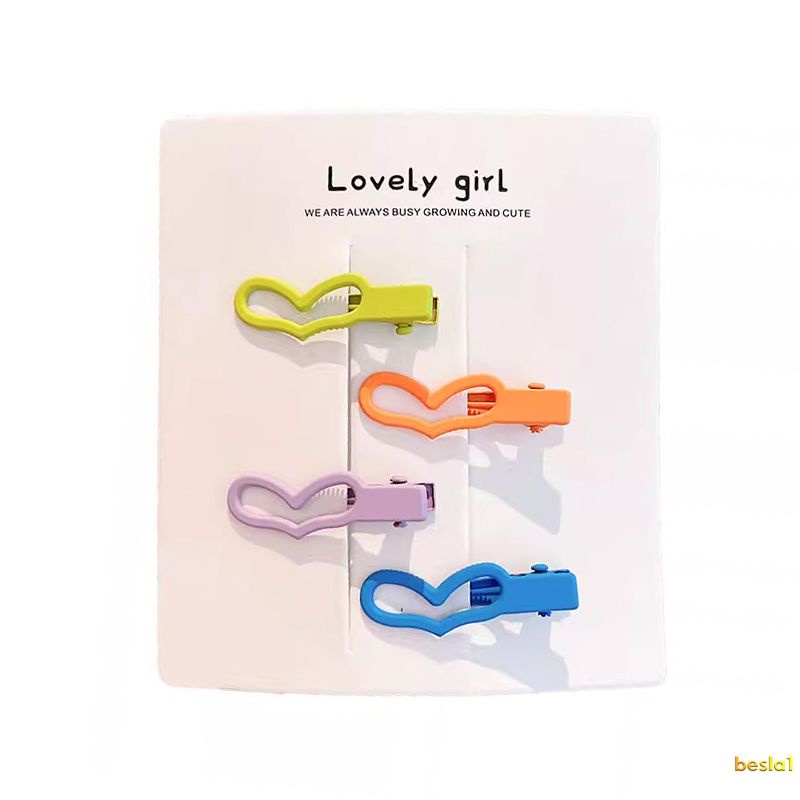 🌸🌸1 Kẹp tóc mái màu kẹo ngọt nhiều mẫu Dễ Thương Cho Bé Gái