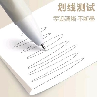 Y&X Set 5 Bút Gel Bút Mực Gel Ngòi 0.5 mm Màu Đen Có Thể Thu Gọn Phong Cách Hàn Quốc