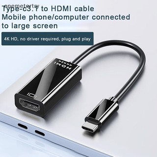 Dây Cáp Chuyển Đổi Cổng usb type c Sang hdmi 4k type c Cho pc laptop