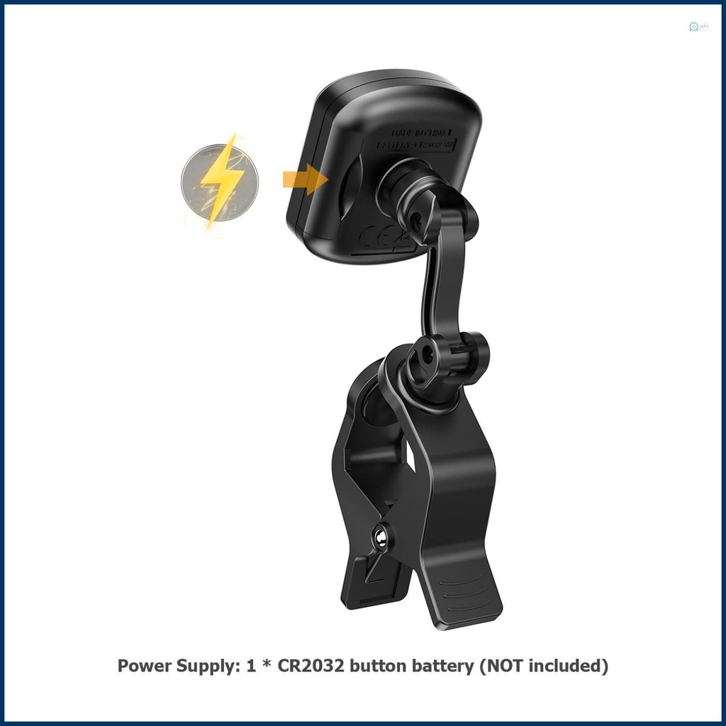 Kẹp Chỉnh Âm mini Có Màn Hình lcd Đa Năng Cho Đàn guitar bass ukulele