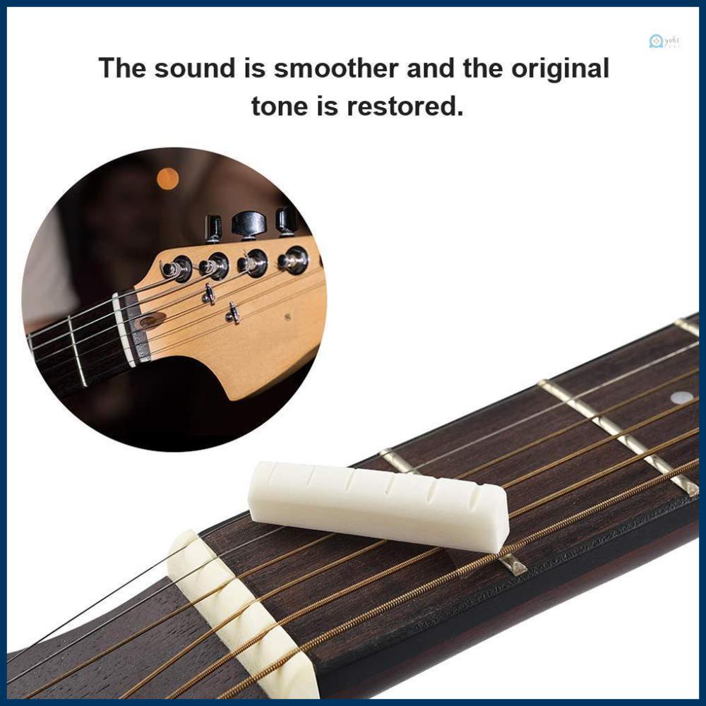 Xương Đàn guitar Màu Trắng 41 inch Phong Cách Dân Gian