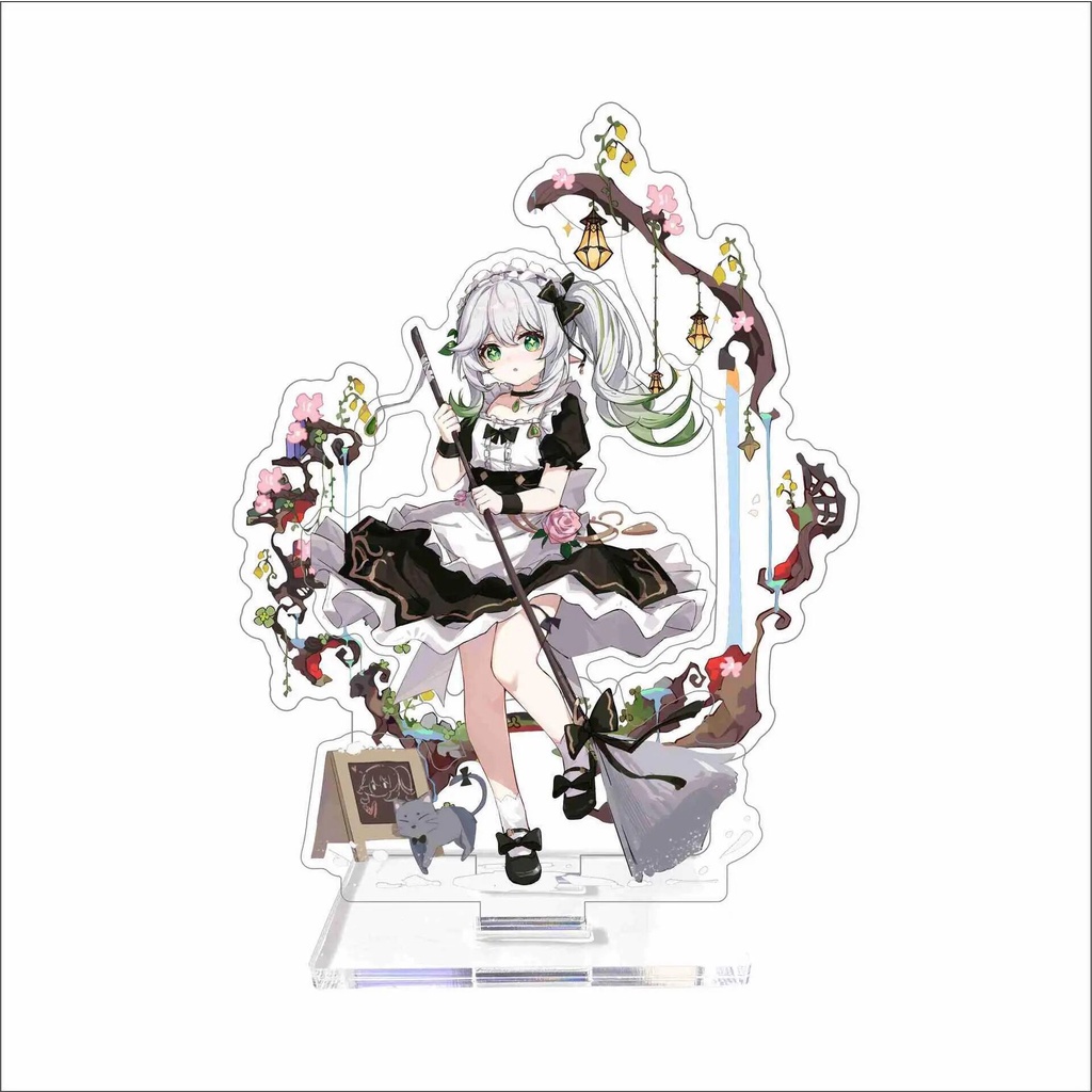 Mô hình Standee Genshin Impact Nahida Yae Miko Standing Collection Hu Tao Phụ kiện trang trí để bàn góc học tập