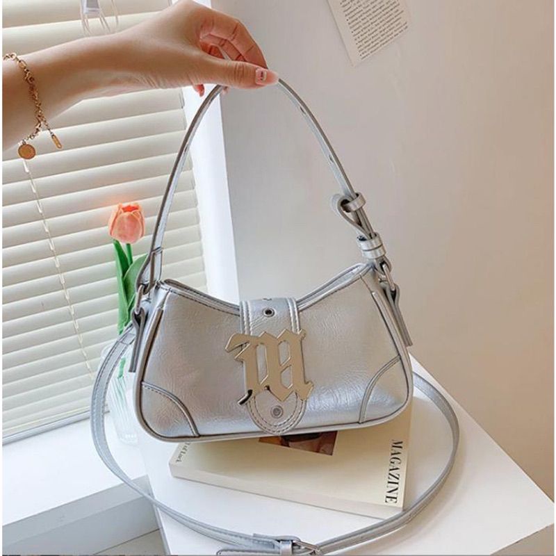 Túi xách kẹp nách nữ đeo chéo đeo vai thời trang trẻ họa tiết bắt mắt hàn quốc