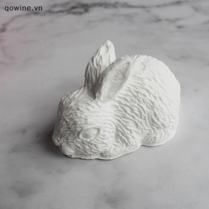 Khuôn Silicon Làm Đá / Xà Phòng / Sô Cô La / Kẹo Hình Thỏ mini diy