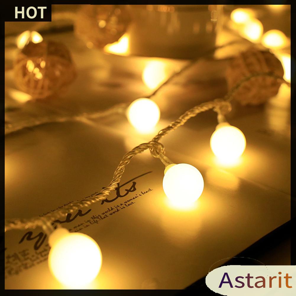 Dây Đèn Led 6 / 10m Ánh Sáng Ấm Áp Cắm Trại Tiện Dụng