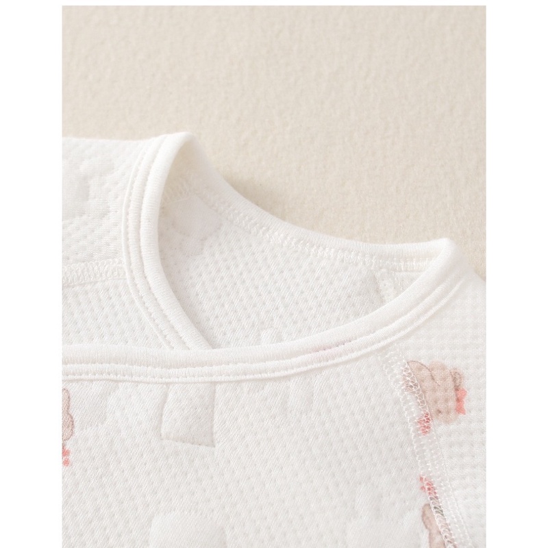 Bộ Áo Tay Dài Dày Dặn + Quần Dài Giữ Ấm Mùa Đông Cho Bé Trai / Gái