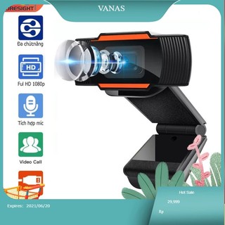 Webcam máy tính hd 720p có mic dùng cho laptop, pc cổng usb, webcam pc dùng để học