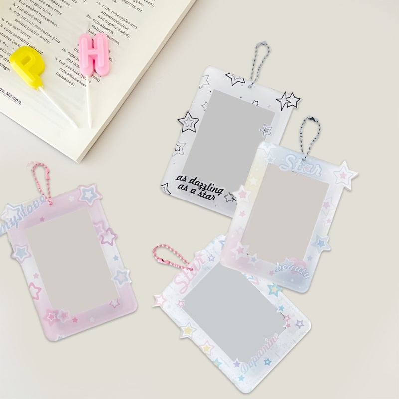 Ví Đựng Thẻ / Chìa Khóa Bằng acrylic Thời Trang Tiện Dụng y2k