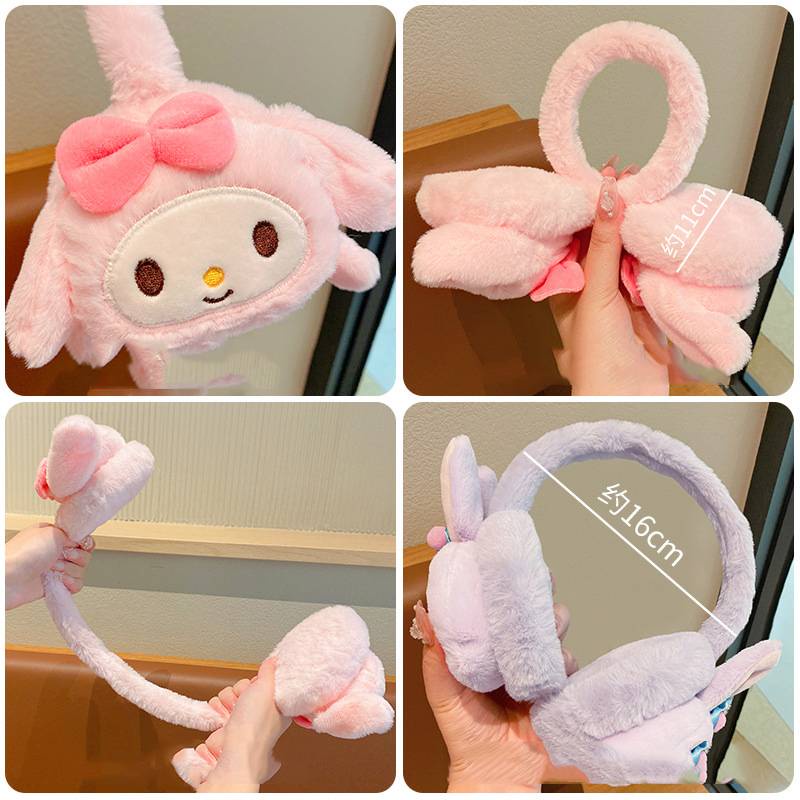Bịt Tai ere1 sanrio mymelody stellalou linabell ultraman Giữ Ấm Chống Gió Cho Bé