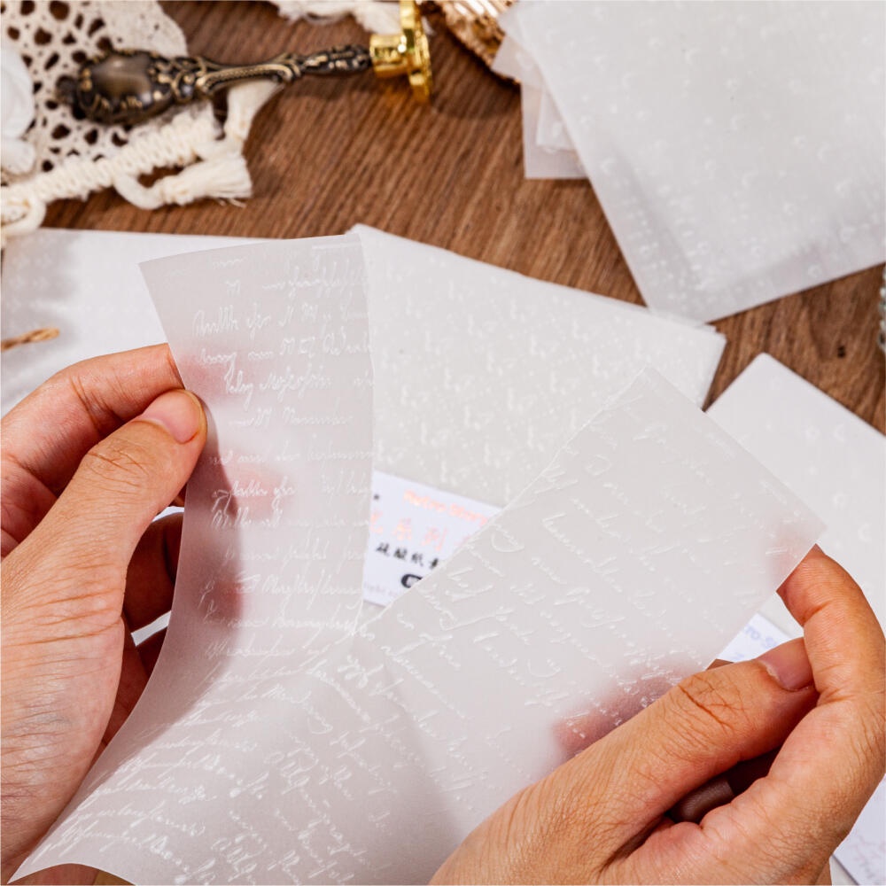 Enwei Bộ 10 Miếng Dán Giấy Trang Trí Sổ Lưu Niệm Hình Sương Mù Phong Cách vintage