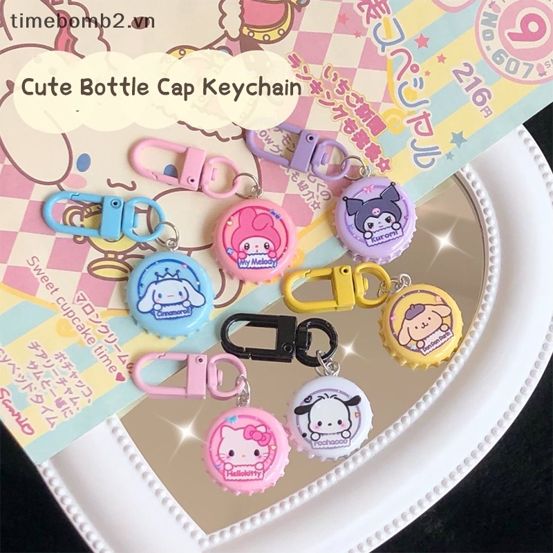 SANRIO  Móc Khóa Ba Lô / Balo / Túi Xách Hình my melody purin pocha kawaii kittty kuromi cinnamoroll my melody purin Làm Quà Tặng Sinh Nhật Cho Bé ~