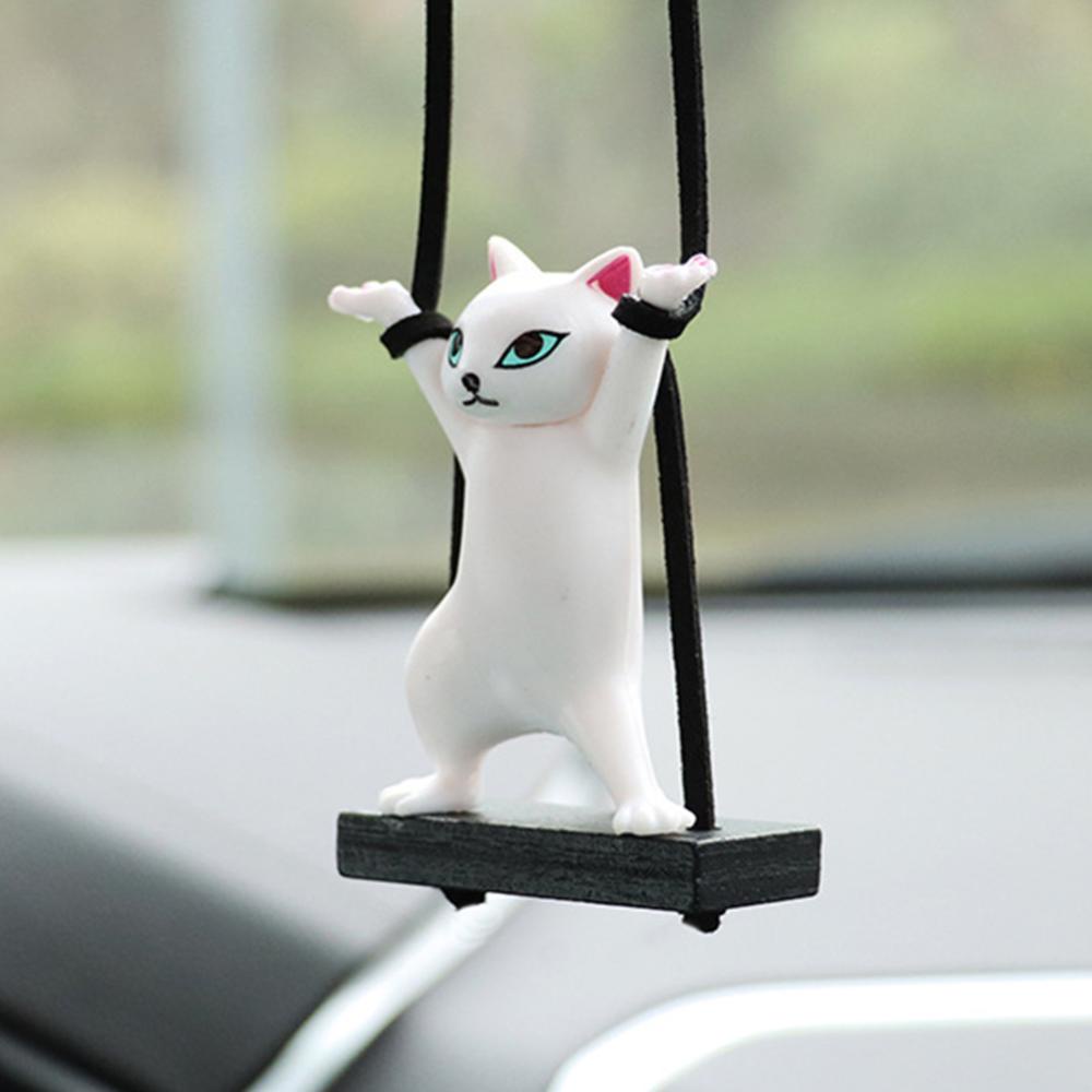 Phụ Kiện Trang Trí Nội Thất Xe Hơi Hình Mèo Dễ Thương k2l8