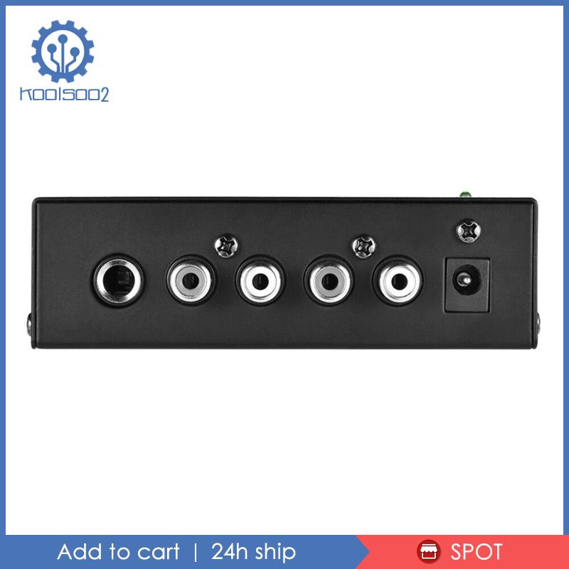 Phono Bảng Mạch Khuếch Đại Tín Hiệu Xoay preamp dc 12v Cho Loa Máy Tính