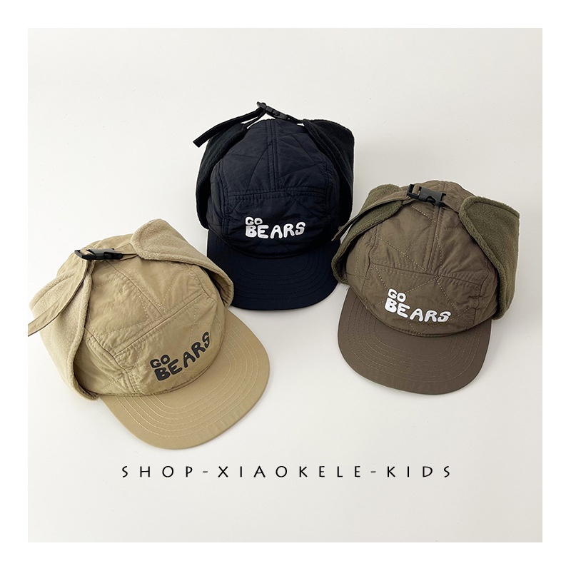 Mũ Lưỡi Trai Dày Dặn Giữ Ấm Tai Phong Cách Hàn Quốc Dành Cho Nam Và Nữ