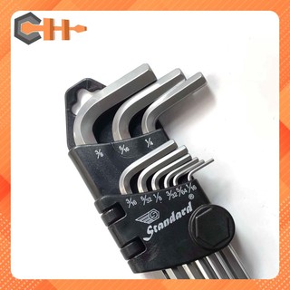Bộ chìm lục giác đầu bi 9pcs Standard