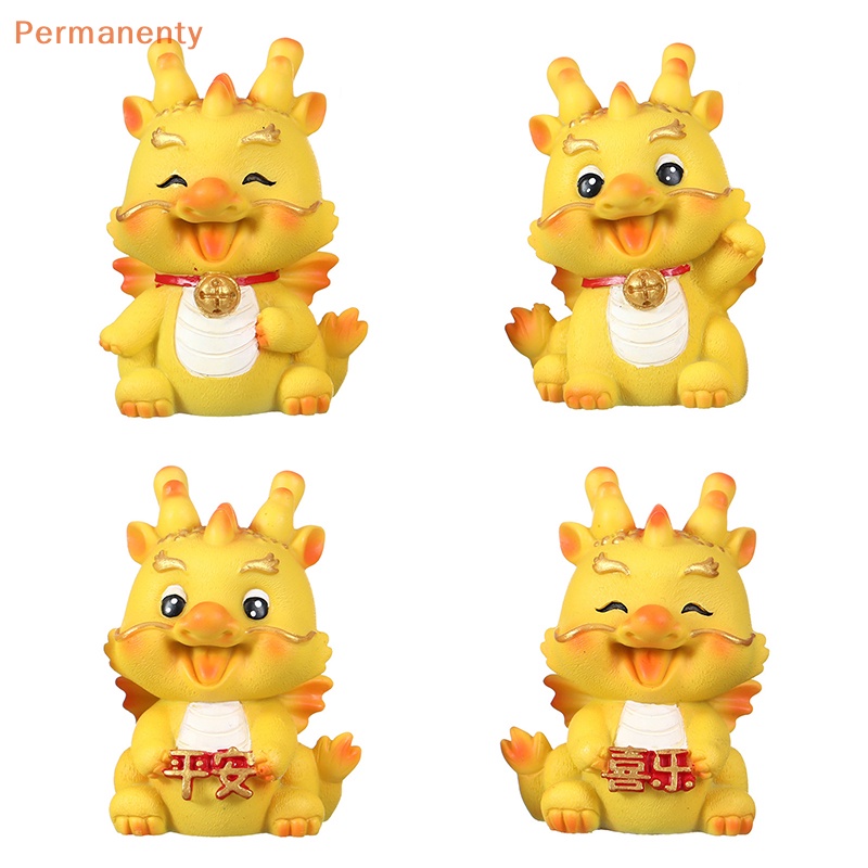 Tượng Rồng Trung Hoa 2024 Bằng Nhựa resin Để Bàn Trang Trí Xe Hơi