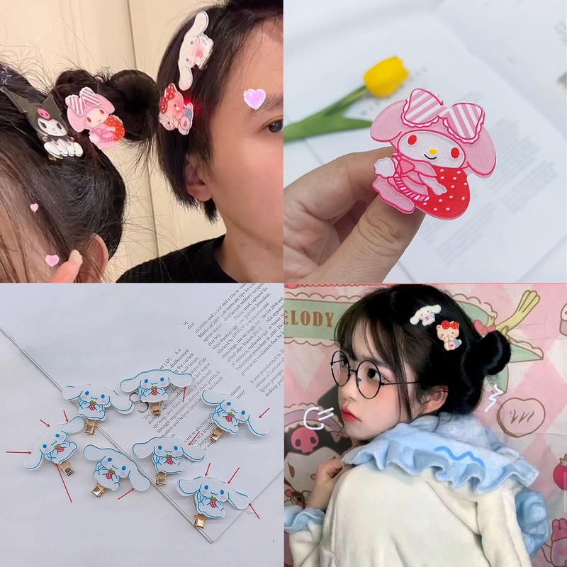 Dễ Thương Kẹp Tóc Hình Cối Xay Gió sanrio Đáng Yêu Cho Bé
