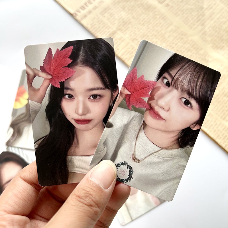 Set 6 Tấm Ảnh lomo Card rei liz leeseo wonyoung gaeul yujin