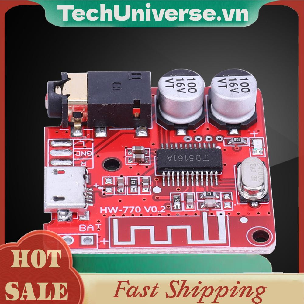 Bảng Mạch Giải Mã Âm Thanh bluetooth 5.0 + ape + flac + mp3 3.7-5v diy