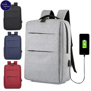 Balo đựng laptop group vertical chống trộm sức chứa lớn có cổng sạc usb cho nam