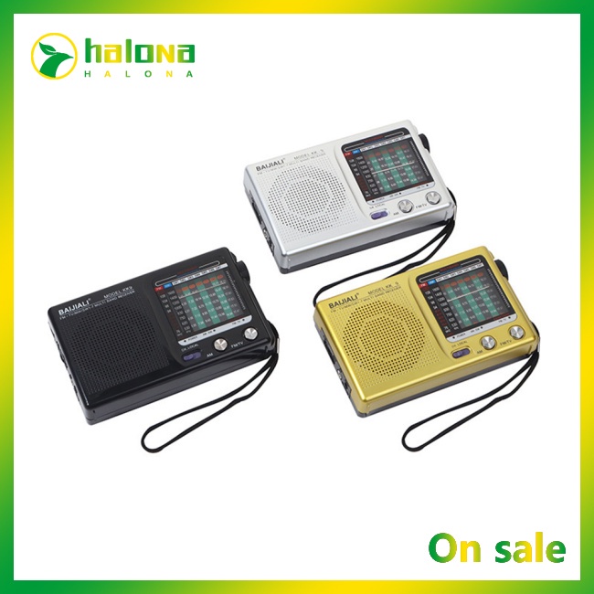 Bộ Pin radio Cầm Tay Chạy Bằng Pin Dài Được Được Chạy Bằng Sóng Tốt Nhất Cho Bão Hk9 weather Wh9 weather / am / fm / fm