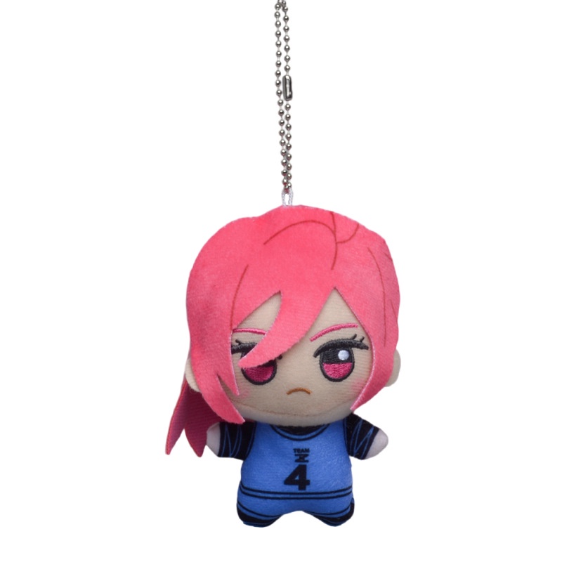 Ere1 Móc Khóa Búp Bê Nhồi Bông Màu Xanh Dương Hoạt Hình Dùng Làm Quà Tặng Cho Bé Gái / Túi Xách