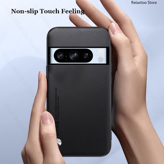 Skin Leather Leather Texture Casing For Google Pixel 8 Pro 8Pro 8A Pixel8Pro Pixel8A 5G Soft Silicone Phone Case Shockproof Lens Protection Back Cover Casing