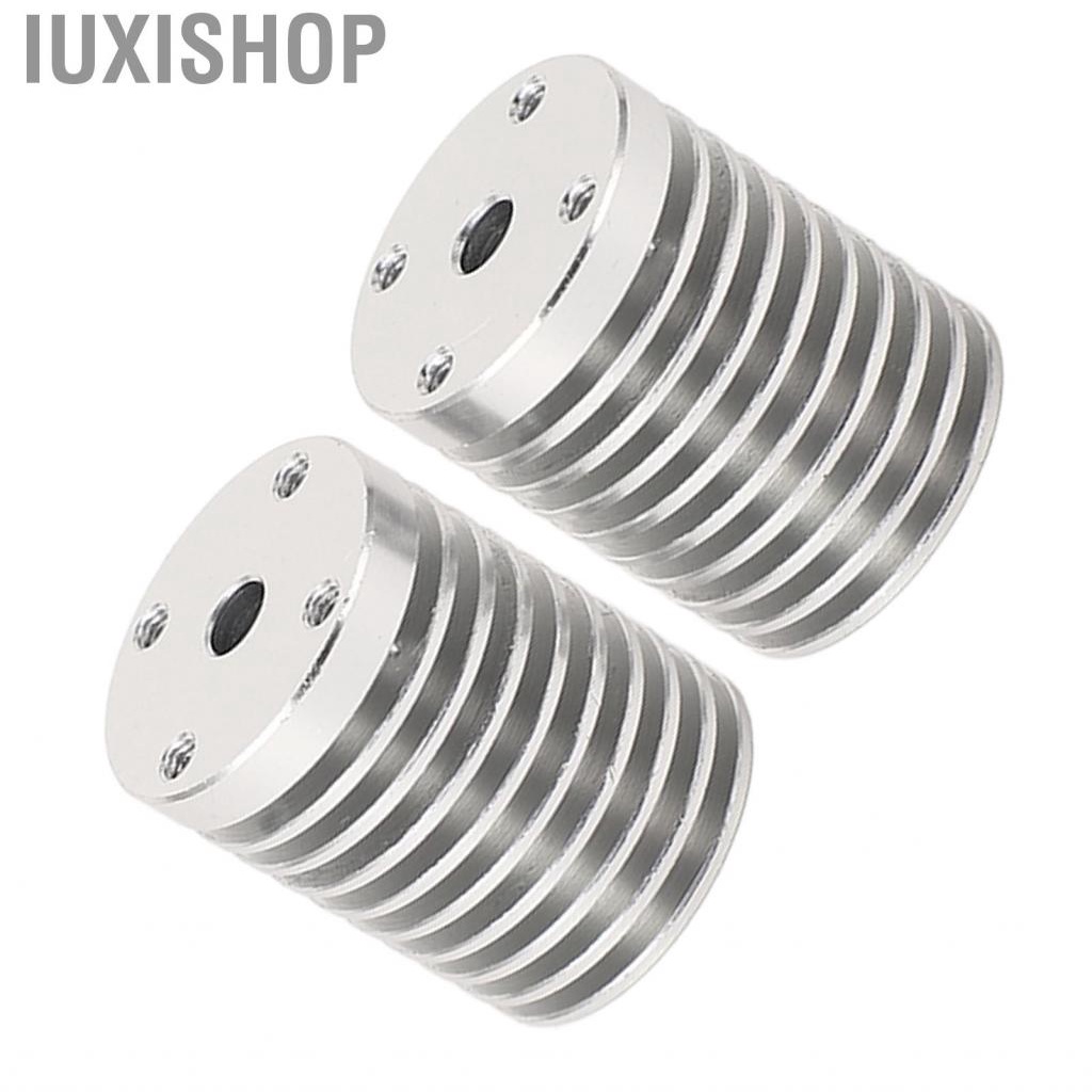 Iuxishop 3D Printer Heatsink Replacement Fine Processing M2.5x4 Screw Hole M7 Thread Hotend Aluminum Alloy for Industrial Use