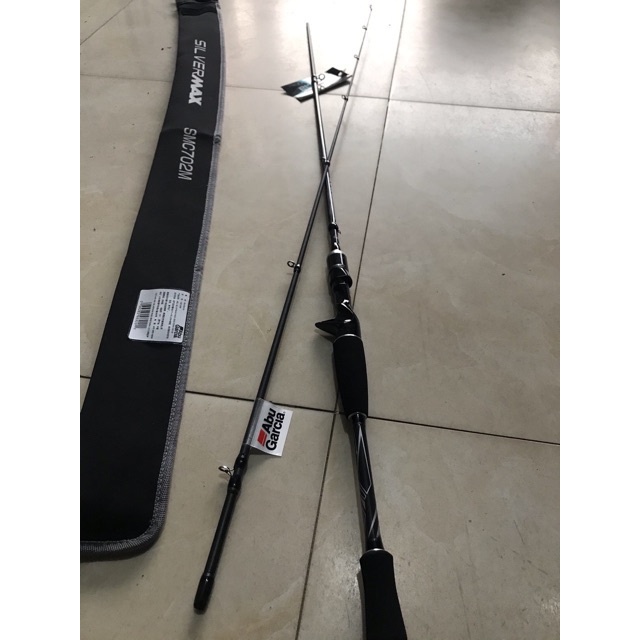 Cần lure ABu Garcia SILVERMAX có cả cần dùng máy đứng và máy ngang đồ câu cá hàng hót giá rẻ