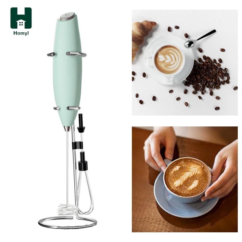 Homyl Máy Đánh Trứng Pha Cà Phê cappuccino Cầm Tay Đơn Giản Dễ Sử Dụng
