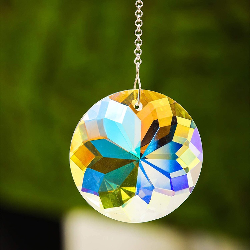 New Suncatcher Crystal Sun Catcher Prism Crystal Hanging Window Lighting Pendant