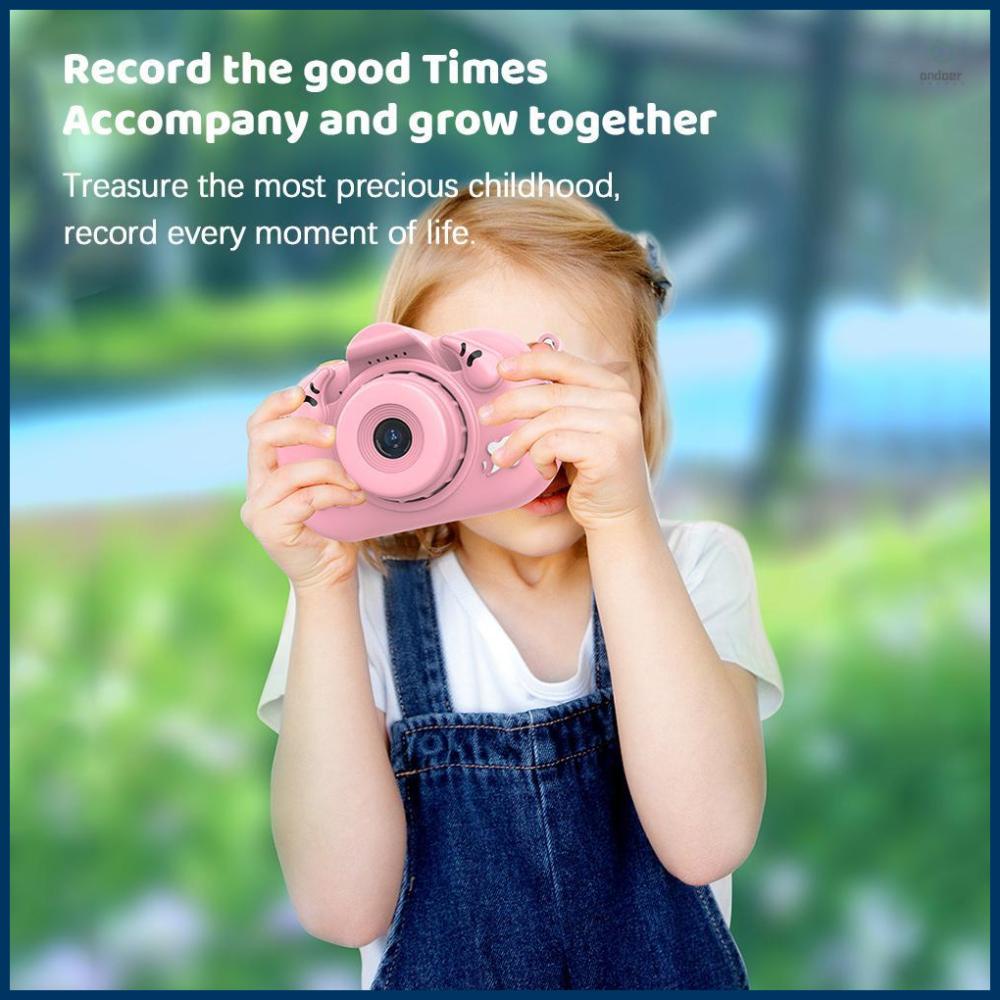 Máy Ảnh Kỹ Thuật Số 1080p hd 12mp Màn Hình 2.0-inch ips Quà Tặng Sinh Nhật Cho Bé Trai Và Bé Gái 3-12 Tuổi